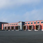 G Claesson Transport AB i Jönköpings byggnad från parkering